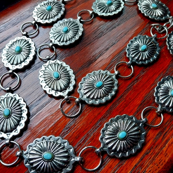 Concho Belt Adjustable - Picture 4 of 4